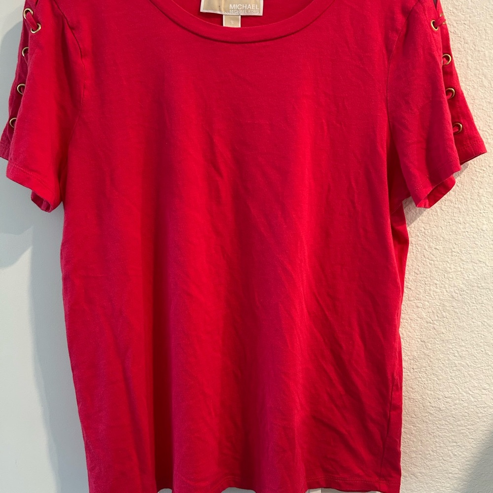 Michael Kors Pink Short sleeve Women's Top